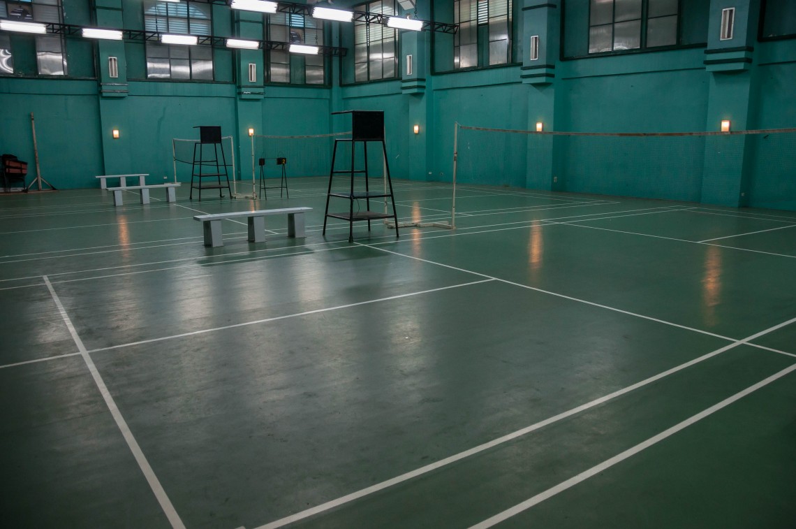 Badminton court